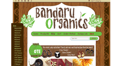 Desktop Screenshot of bandaruorganics.com